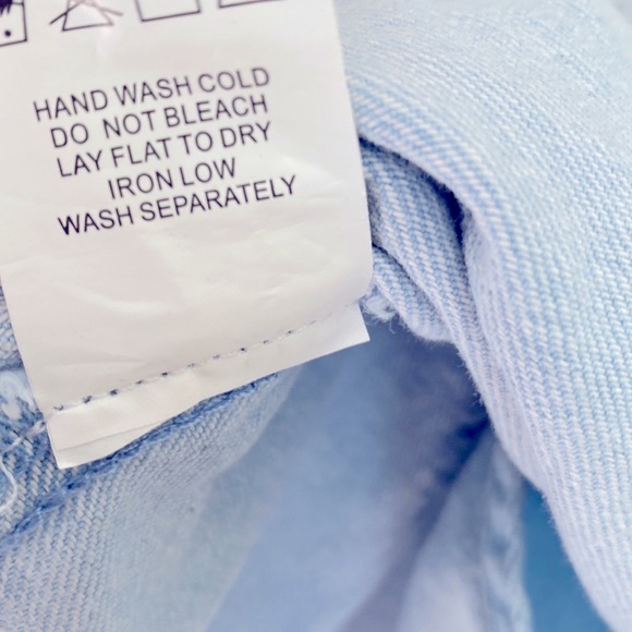 by the way. Kensington Denim Faux Wrap mini Skirt, Size XS - Picture 8 of 15